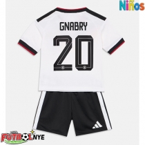 Camiseta Alemania Serge Gnabry #20 Primera Equipación para niños Mundial 2026 manga corta (+ pantalones cortos)